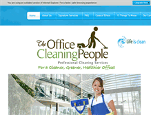 Tablet Screenshot of paramountclean.com